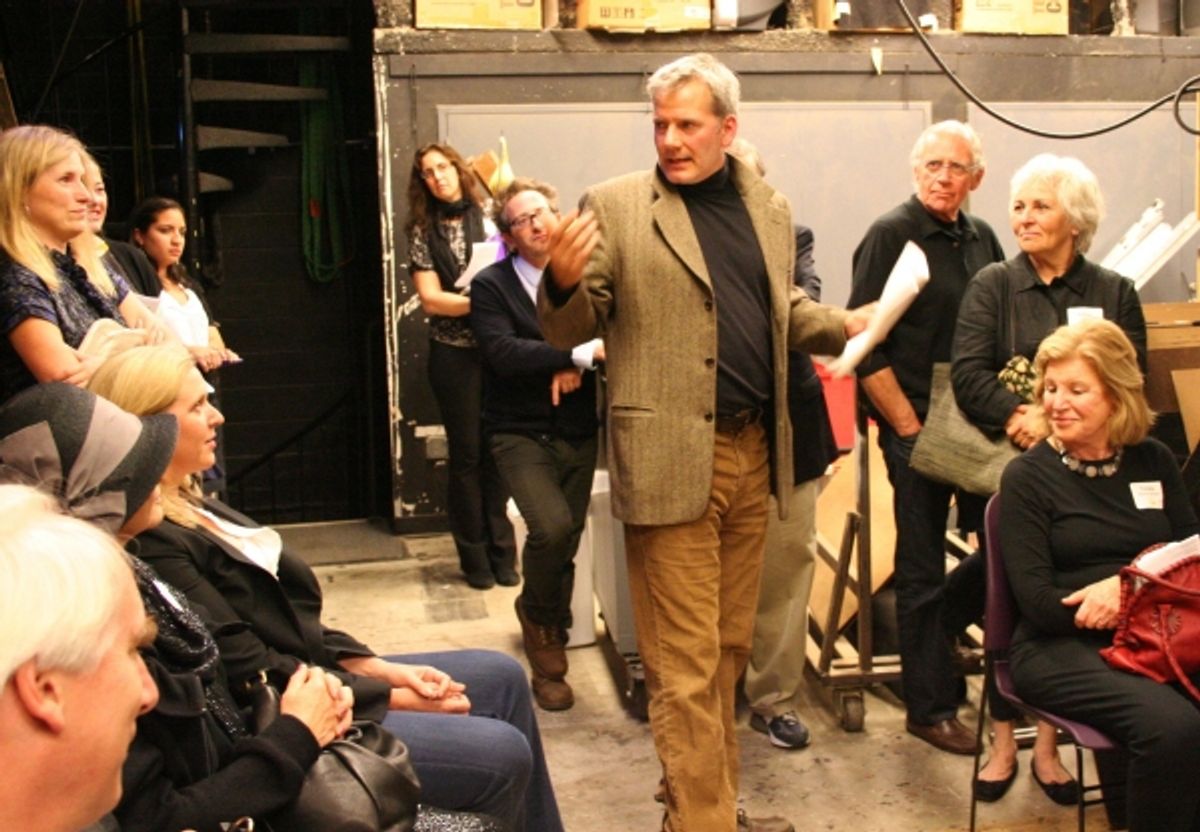 Campbell Scott, Adam Greenfield, Cassie Beck at 