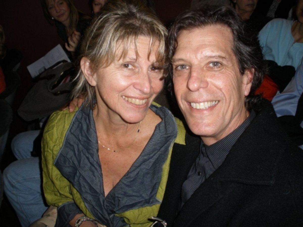 Producer Barbara Ligeti and composer Jonathan Brielle at 