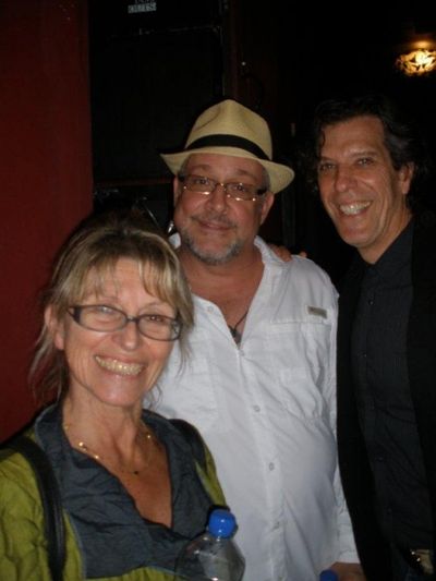 Producer Barbara Ligeti, director Michael Bush & composer Jonathan Brielle Photo