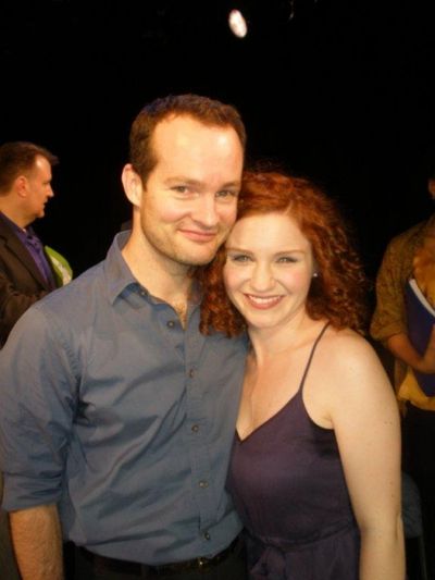 Cast members Jamie Laverdiere and Brittney Lee Hamilton Photo