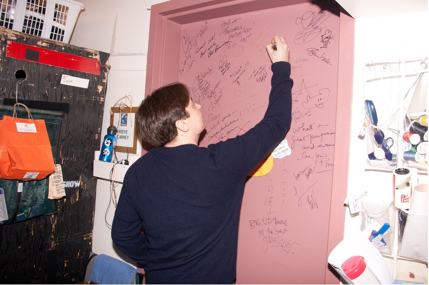 Photo Flash: Mike Myers & Latin American Orphans Visit SPIDER-MAN Photo Flash: Mike Myers & Latin American Orphans Visit SPIDER-MAN Image