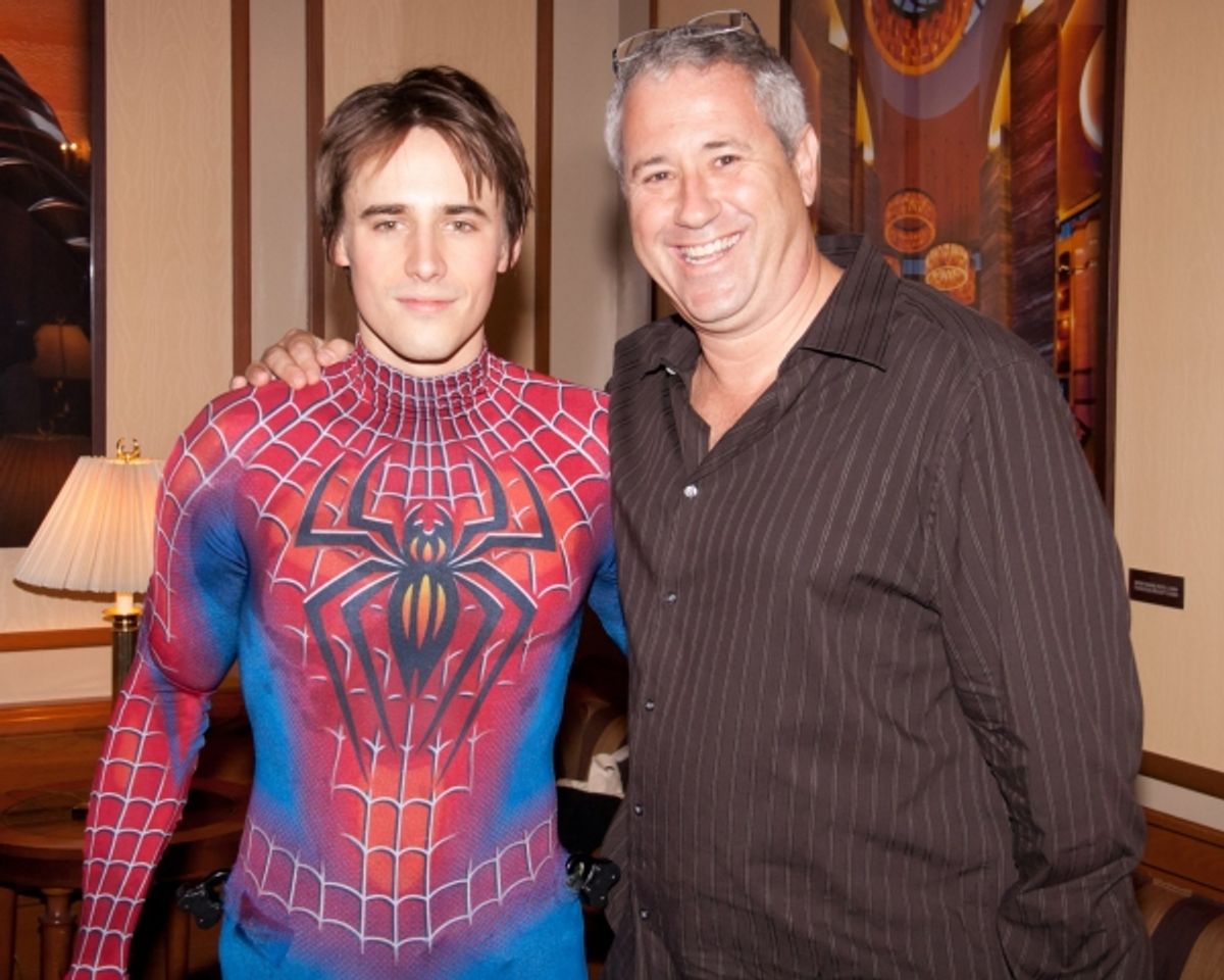 Reeve Carney and Andy Stein at 