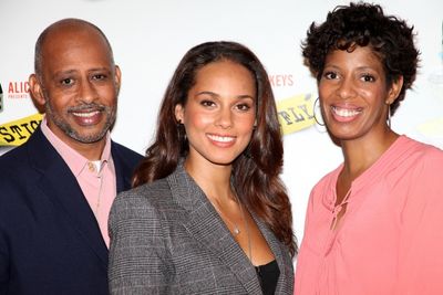 Ruben Santiago-Hudson, Alicia Keys, Lydia R. Diamond  Photo