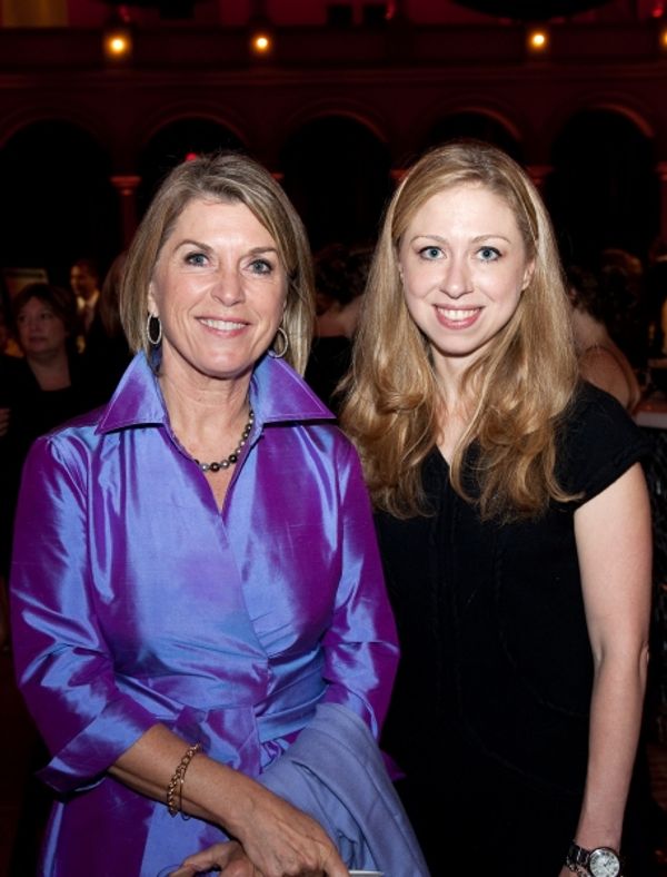 Kathleen Matthews and Chelsea Clinton Photo