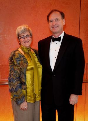 Martha Ann Alito and Justice Alito Photo