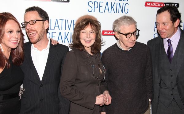 Marlo Thomas, Ethan Coen, Elaine May, Woody Allen & Steve Guttenberg  Photo