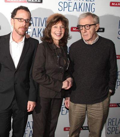 Ethan Coen, Elaine May, Woody Allen Photo