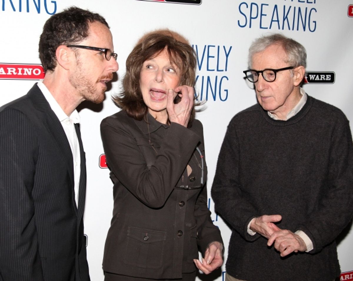 Ethan Coen & Elaine May & Woody Allen at 