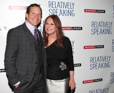Steve Guttenberg & Marlo Thomas  Photo
