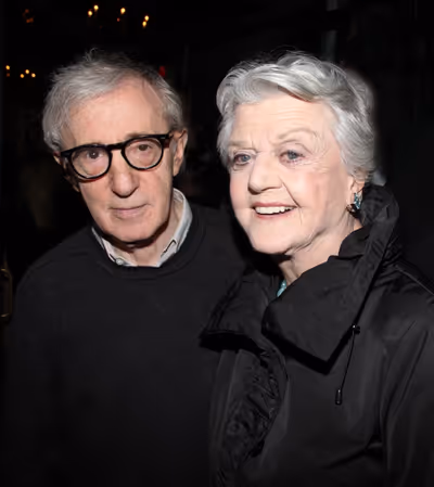Woody Allen & Angela Lansbury Photo