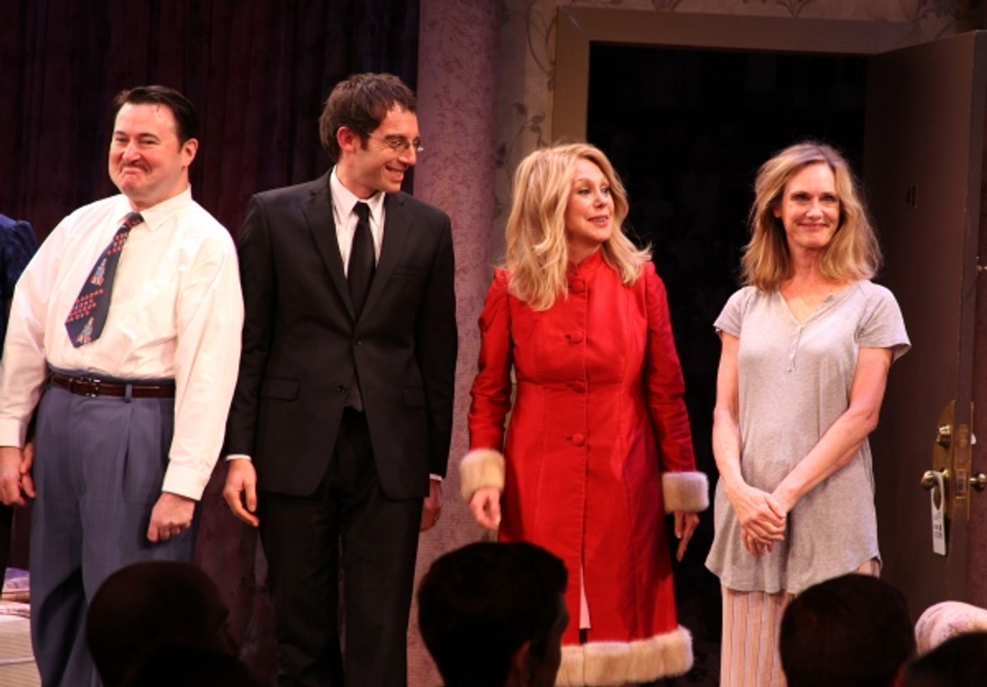 Photo Coverage: RELATIVELY SPEAKING Opening Night Curtain Call!  Image