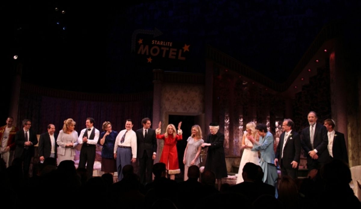 Danny Hoch, Jason Kravitz, Caroline Aaron, Steve Guttenberg, Katherine Borowitz, Allen Lewis Rickman, Max Gordon Moore, Marlo Thomas, Lisa Emery, Patricia O'Connell, Ari Graynor, Julie Kavner, Mark Linn-Baker, Richard Libertini, Bill Army  at 