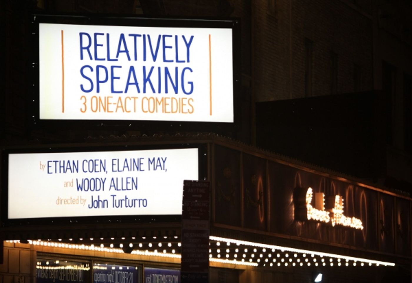 Photo Coverage: RELATIVELY SPEAKING Opening Night Curtain Call!  Image