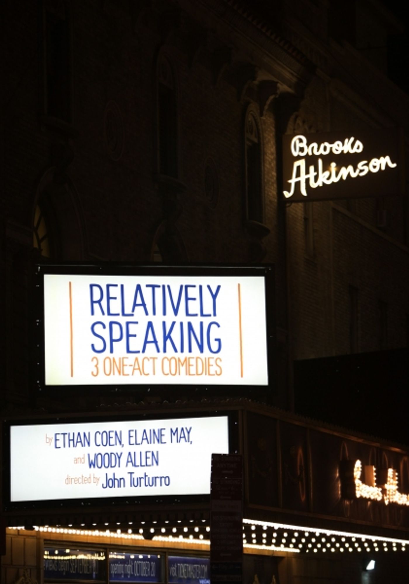 Photo Coverage: RELATIVELY SPEAKING Opening Night Curtain Call!  Image
