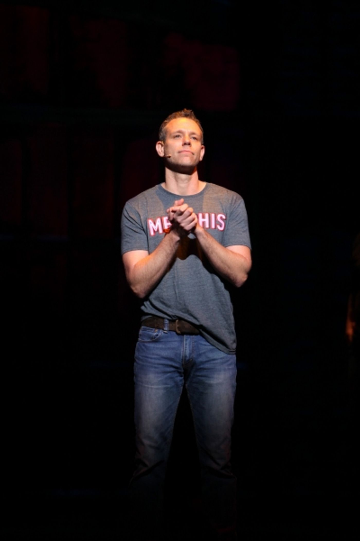 Photo Coverage: First Look at Adam Pascal as MEMPHIS' Huey Calhoun!  Image