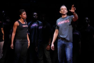 Montego Glover & Adam Pascal Photo