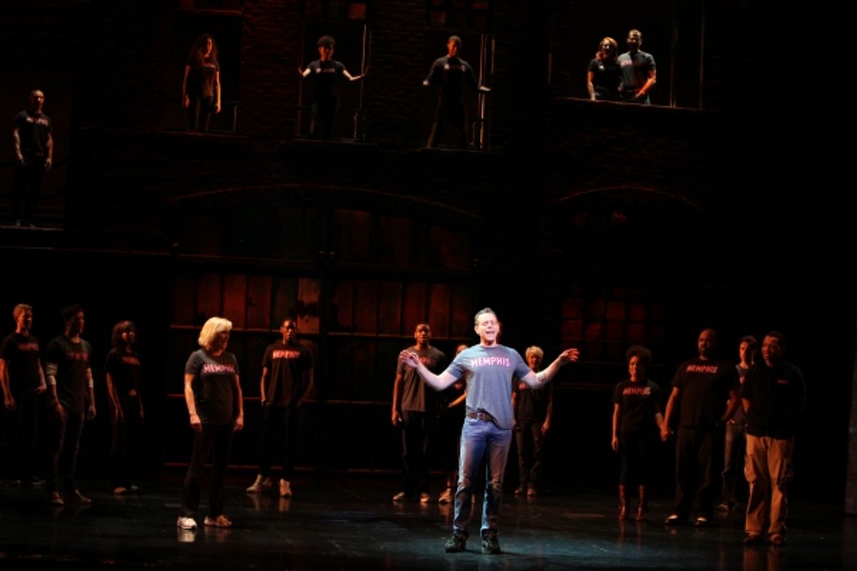 Montego Glover & Adam Pascal at 