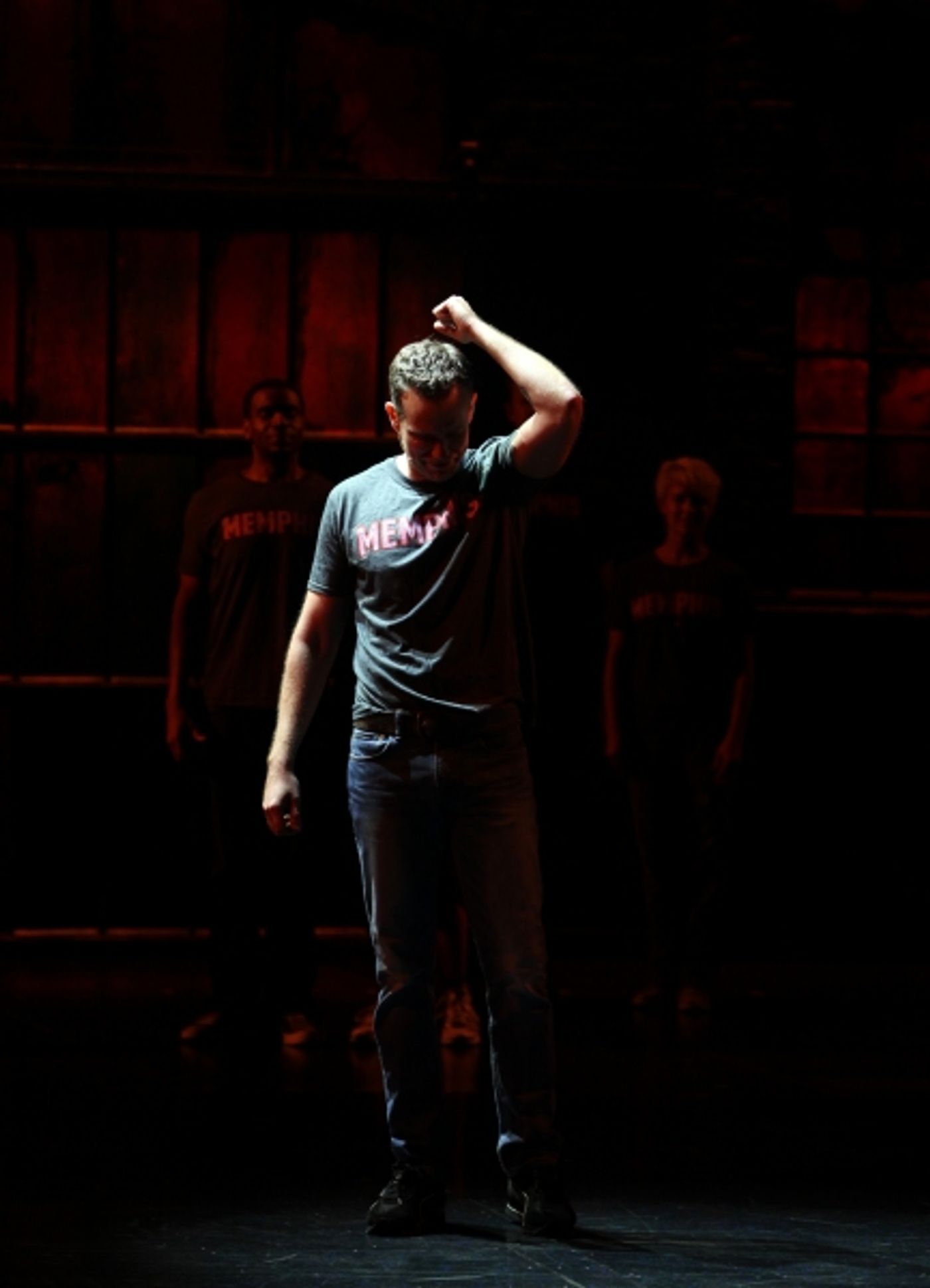 Photo Coverage: First Look at Adam Pascal as MEMPHIS' Huey Calhoun!  Image