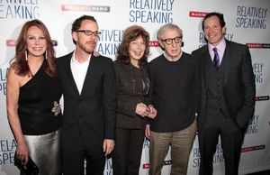 Marlo Thomas, Ethan Coen, Elaine May, Woody Allen & Steve Guttenberg. Photo Credit: W Photo