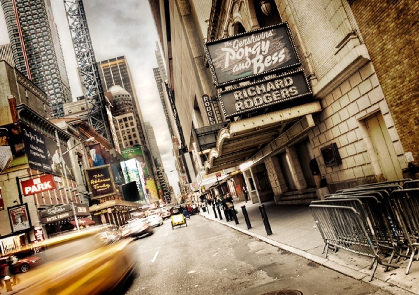 Photo Flash: New Marquee for PORGY & BESS Photo Flash: New Marquee for PORGY & BESS Image