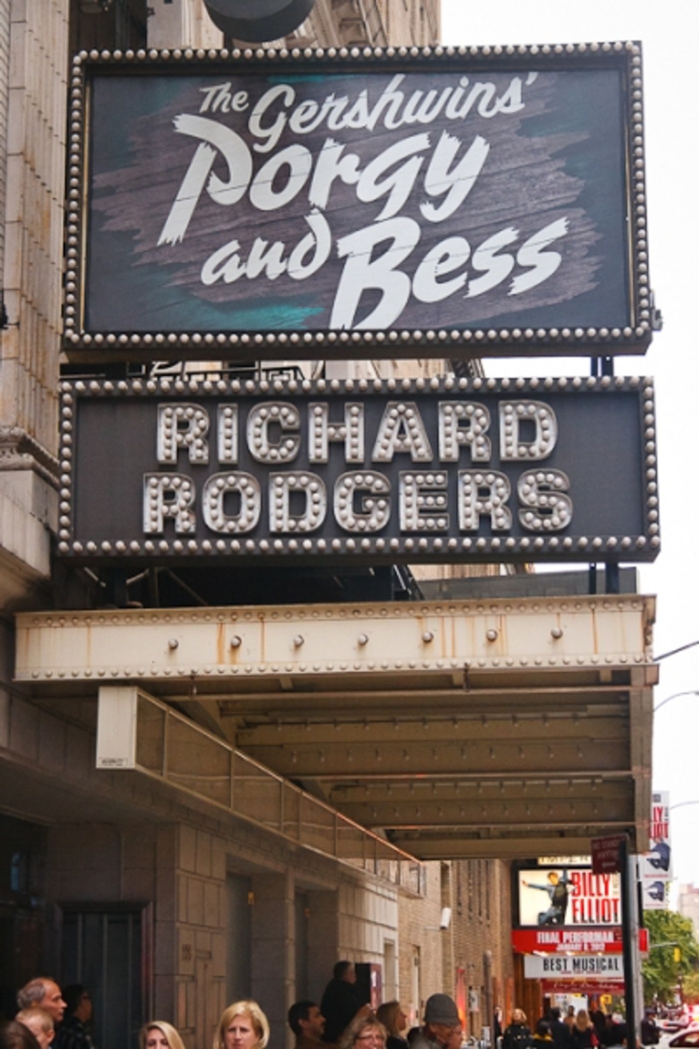 Photo Flash: New Marquee for PORGY & BESS Photo Flash: New Marquee for PORGY & BESS Image