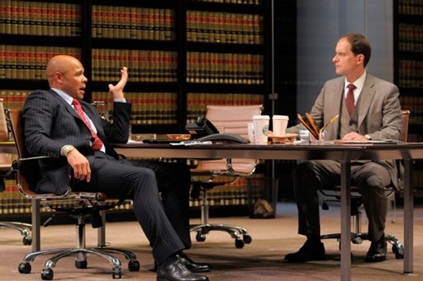  Law firm partners Jack Lawson (A.C.T. core acting company member Anthony Fusco, righ Photo