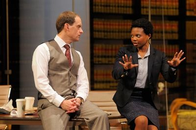 Young lawyer Susan (Susan Heyward) and law firm partner Jack Lawson (A.C.T. core acti Photo