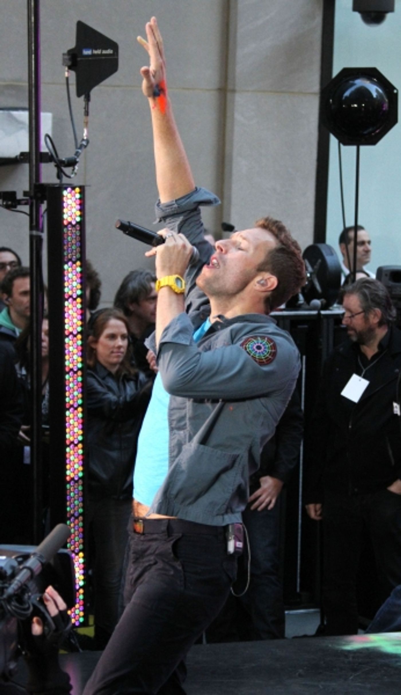 Photo Flash: Coldplay Performs at the Today Show  Image