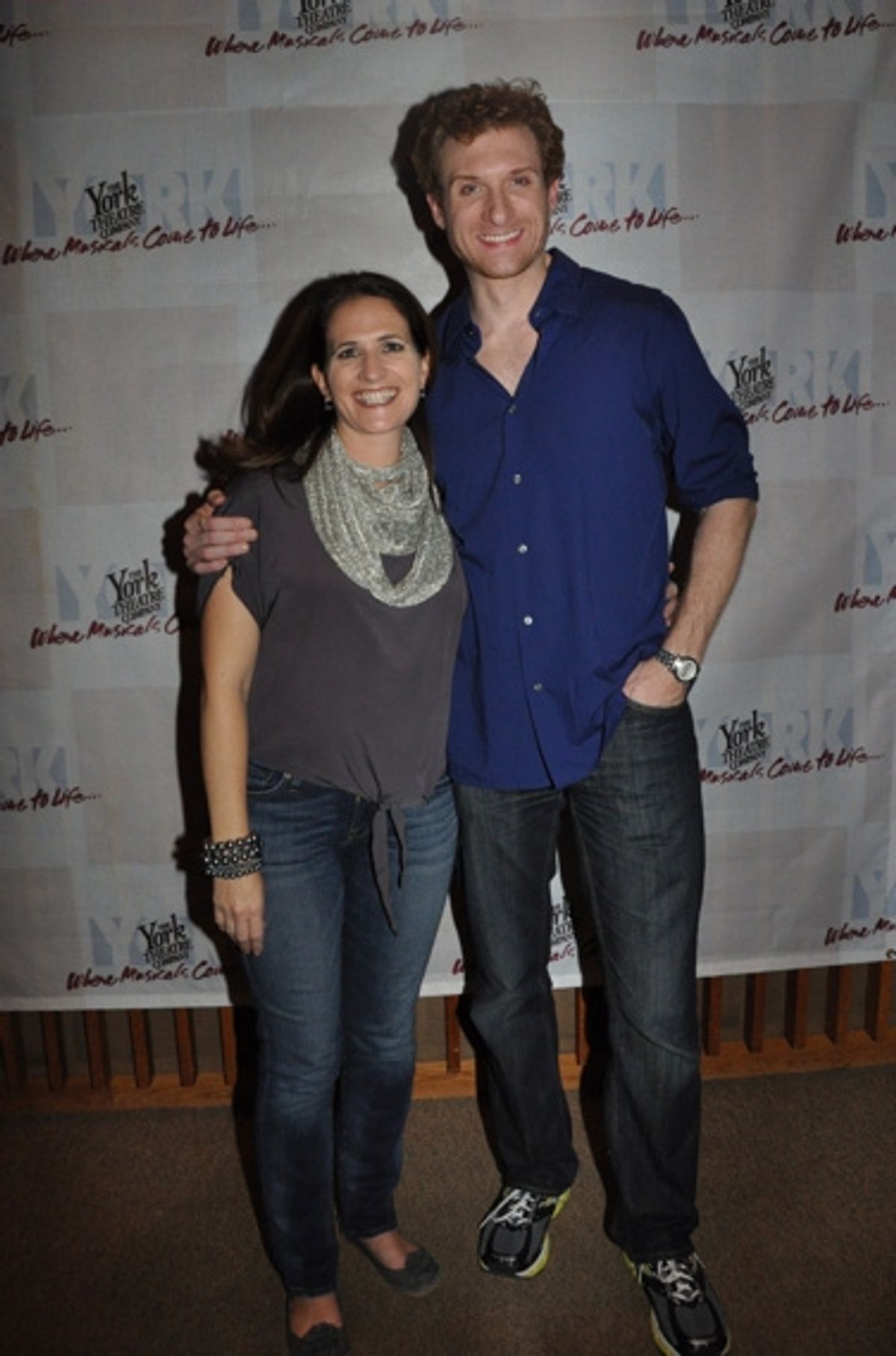 Anne Tolpegin and Mark Campbell at 