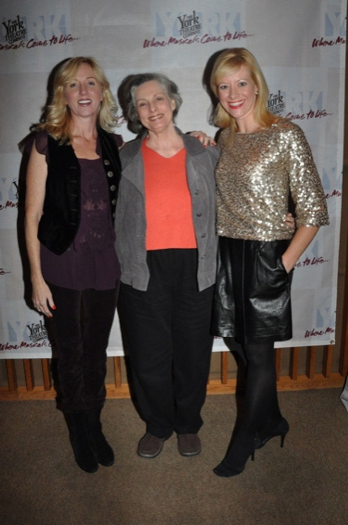 Anastasia Barzee, Dana Ivey and Jennifer Hughes at 