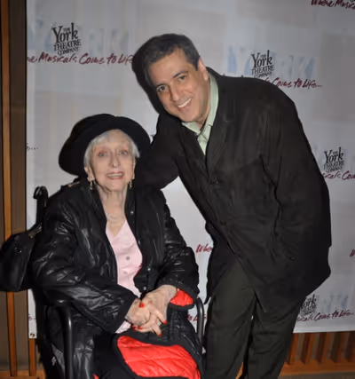 Celeste Holm and Frank Basile Photo