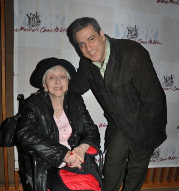 Celeste Holm and Frank Basile Photo