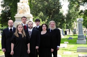 L-R:  Keith Wright, Catrina Trammell, Mike Holzer, Nick Ortiz-Trammell, Brandon Palme Photo