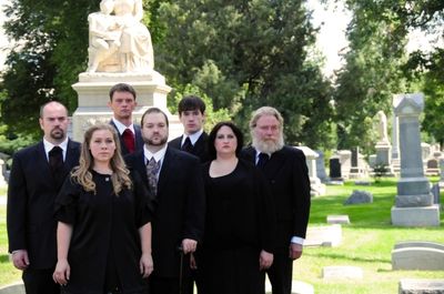 L-R:  Keith Wright, Catrina Trammell, Mike Holzer, Nick Ortiz-Trammell, Brandon Palme Photo