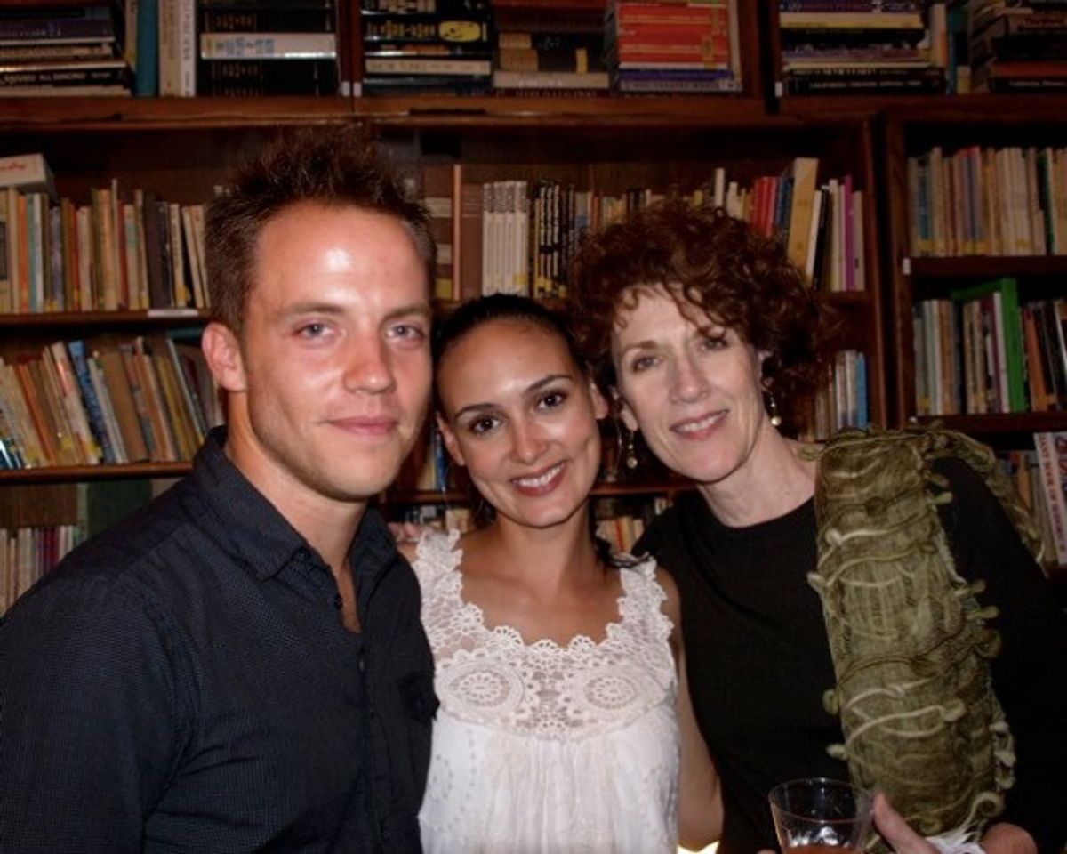 Graham Hamilton, Rebecca Lyn Mozo and Kitty Swink at 