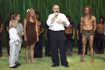  Oct. 22, 2011 - Hamburg, Hamburg, Germany - Phil Collins with his sons Mathew and Ni Photo