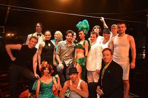 Adrian Grenier and Absinthe cast @ BroadwayWorld Adrian Grenier and Absinthe cast Photo