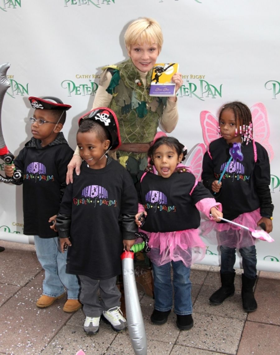 Photo Coverage: PETER PAN's Cathy Rigby Flies with MSG's Garden of Dreams Kids Image