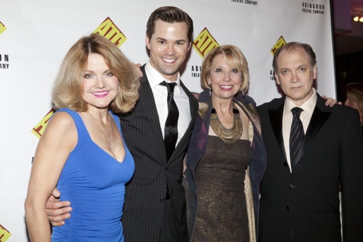 Alison Fraser, Andrew Rannells, Julie Halston and Charles Busch at 