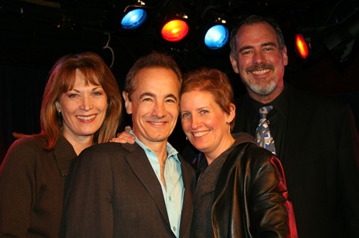 Dee Hoty, Jason Graae, Liz Calloway, John Boswell at 