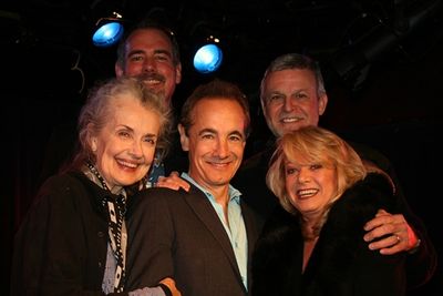 Mary Beth Peil, John Boswell, Jason Graae, Ron Raines, Elaine Paige Photo