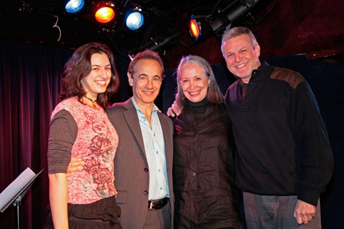 Charlotte Raines, Jason Graae, Dona Vaughn, Ron Raines at 