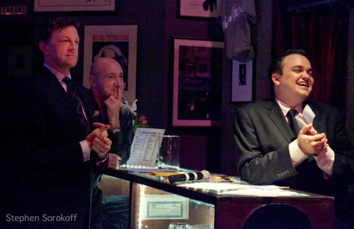 Jim Caruso, Gianni Valente and William Blake at 