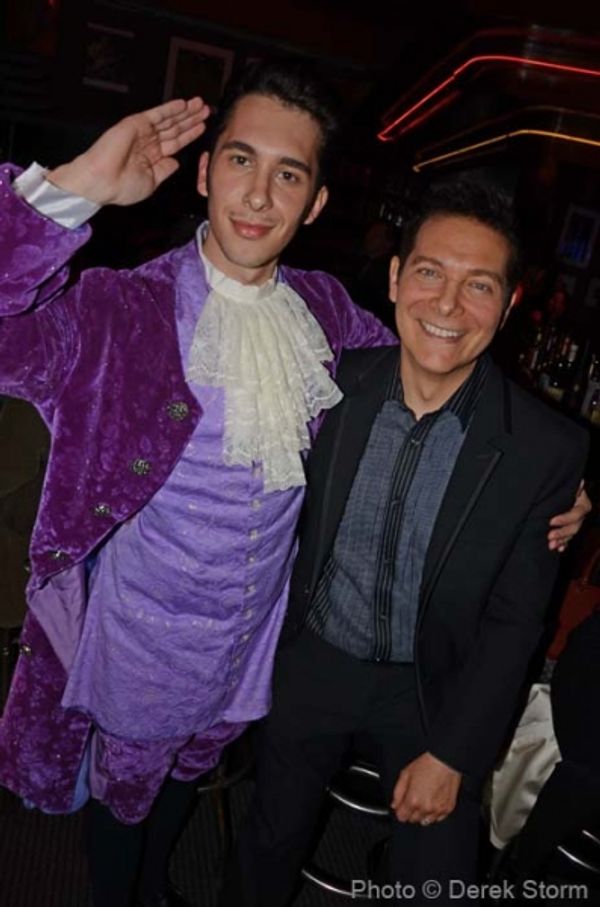 Jacob Storms, Michael Feinstein Photo
