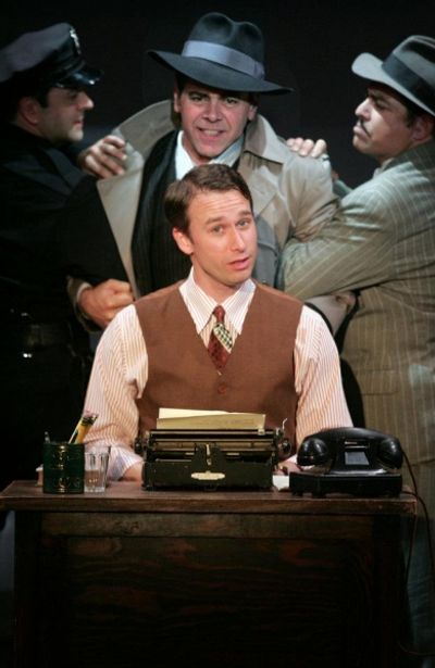  D.B. Bonds with Josh Powell, Burke Moses and Danny Bolero Photo