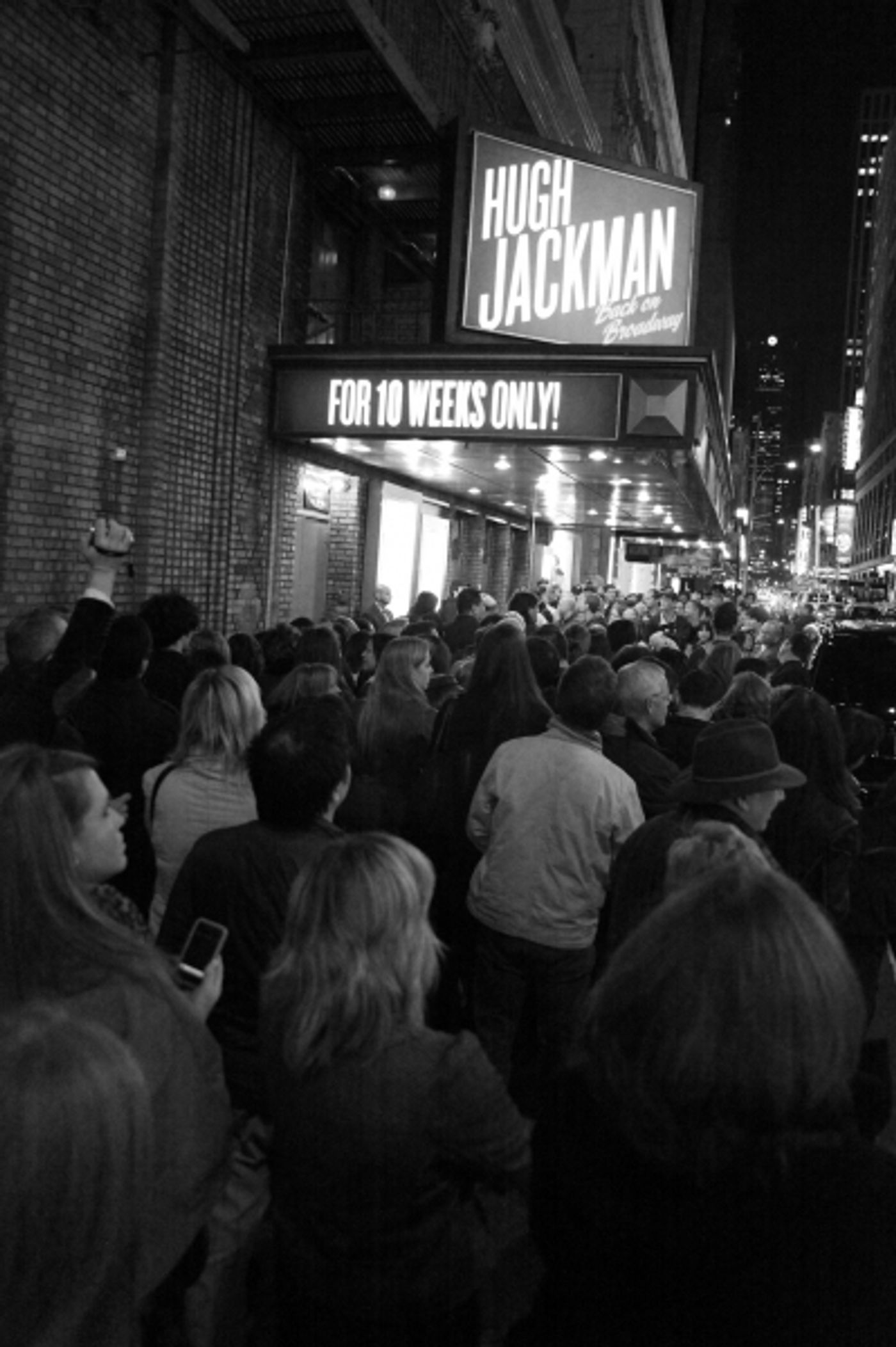 Photo Coverage: Holy Hugh Jackman Broadway Fan Frenzy! Photo Coverage: Holy Hugh Jackman Broadway Fan Frenzy! Image