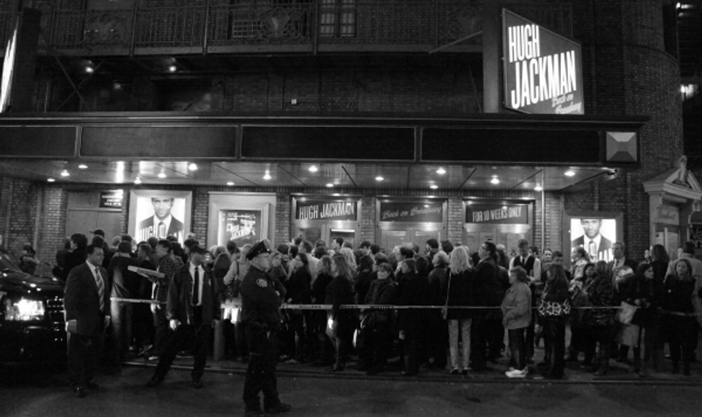 Photo Coverage: Holy Hugh Jackman Broadway Fan Frenzy! Photo Coverage: Holy Hugh Jackman Broadway Fan Frenzy! Image