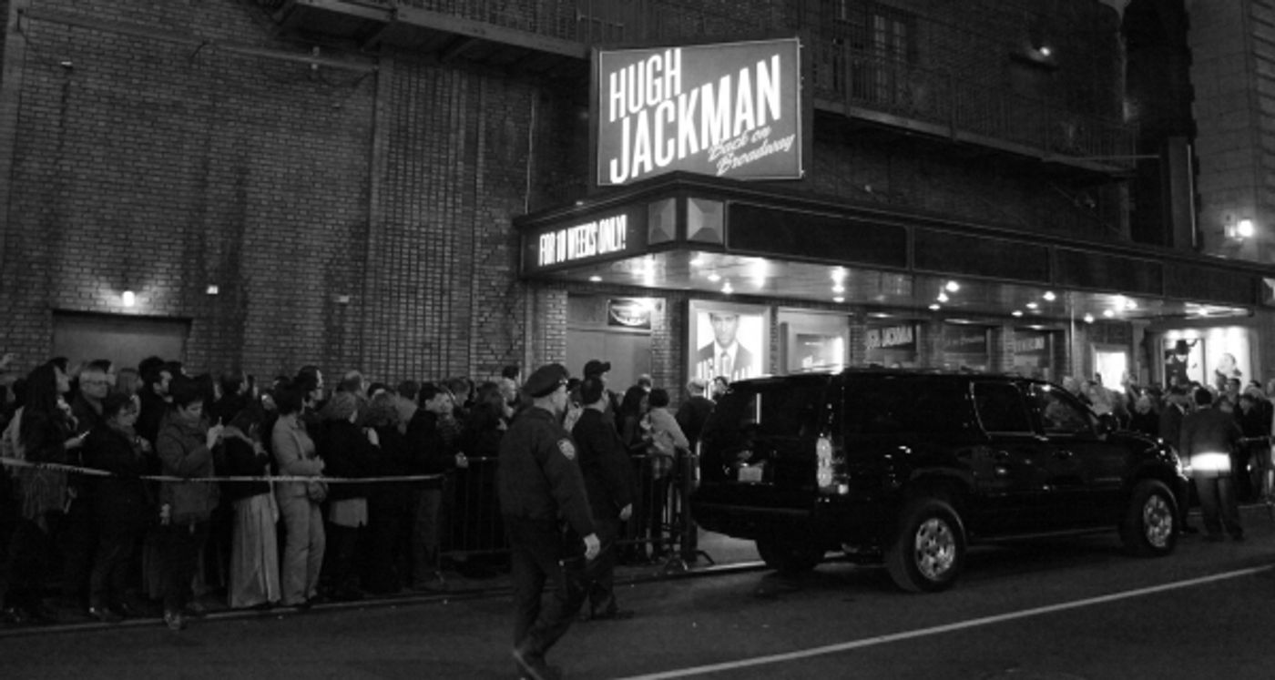 Photo Coverage: Holy Hugh Jackman Broadway Fan Frenzy! Photo Coverage: Holy Hugh Jackman Broadway Fan Frenzy! Image