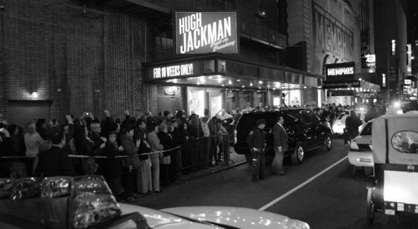 Photo Coverage: Holy Hugh Jackman Broadway Fan Frenzy! Photo Coverage: Holy Hugh Jackman Broadway Fan Frenzy! Image
