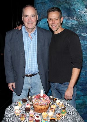 Adam Pascal with John Jellison  Photo